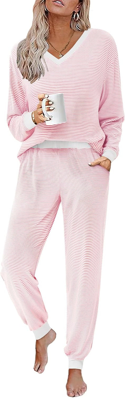 Striped Pajama Set