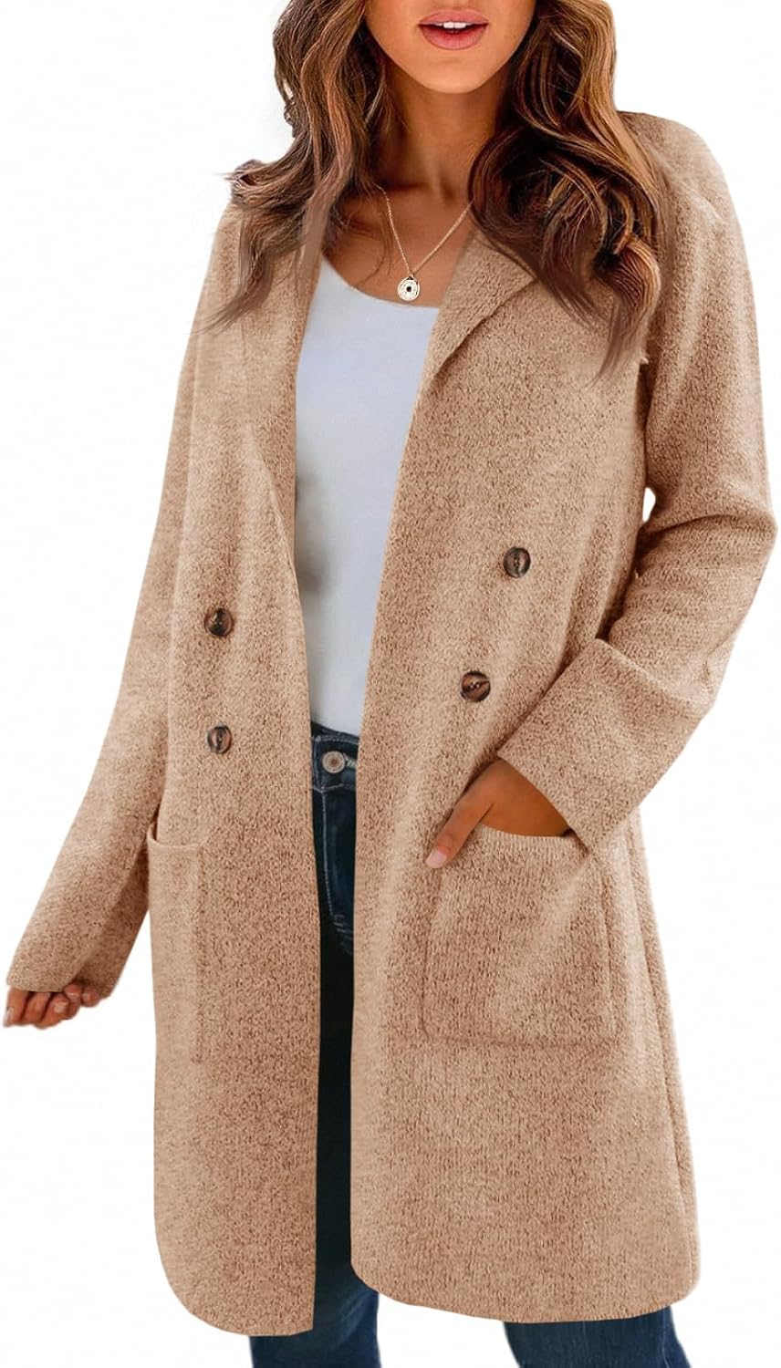 Chunky Lapel Cardigan