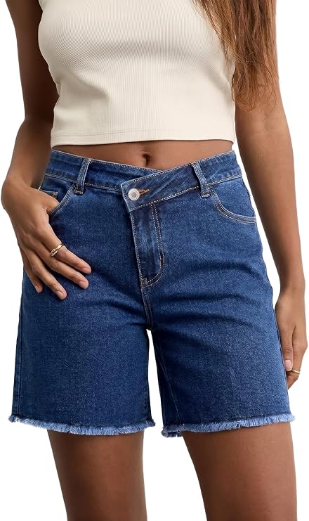 High Waisted Jean Shorts