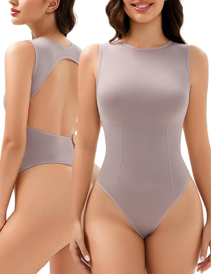 Seamless Backless Bodysuit