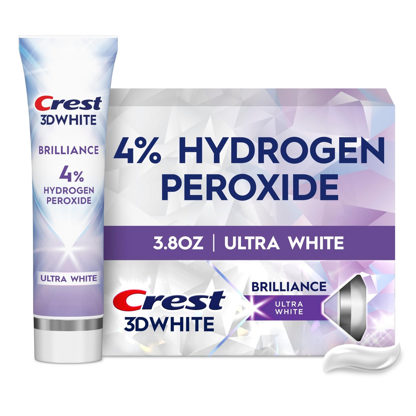 Crest 3D White Brilliance Pro Ultra White Teeth Whitening Toothpaste