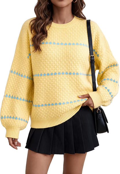 Oversized Puff Sweater