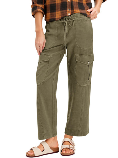 High Waisted Cargo Pants