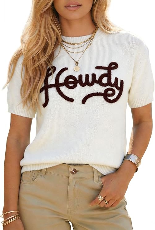 Howdy Western Sweater