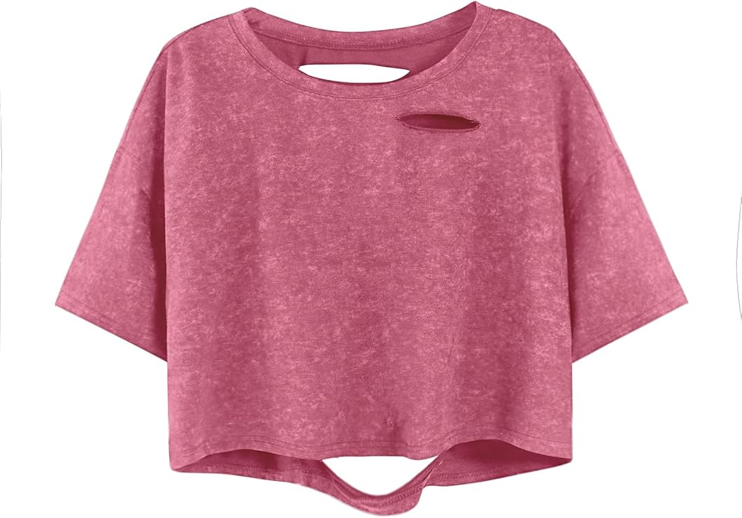 Cotton Washed Cropped Tee