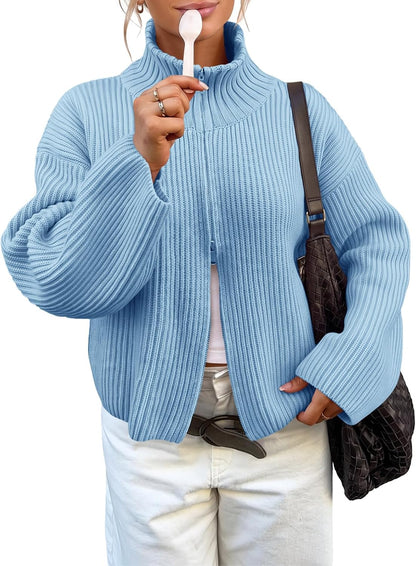 Chunky Ribbed Cardigan