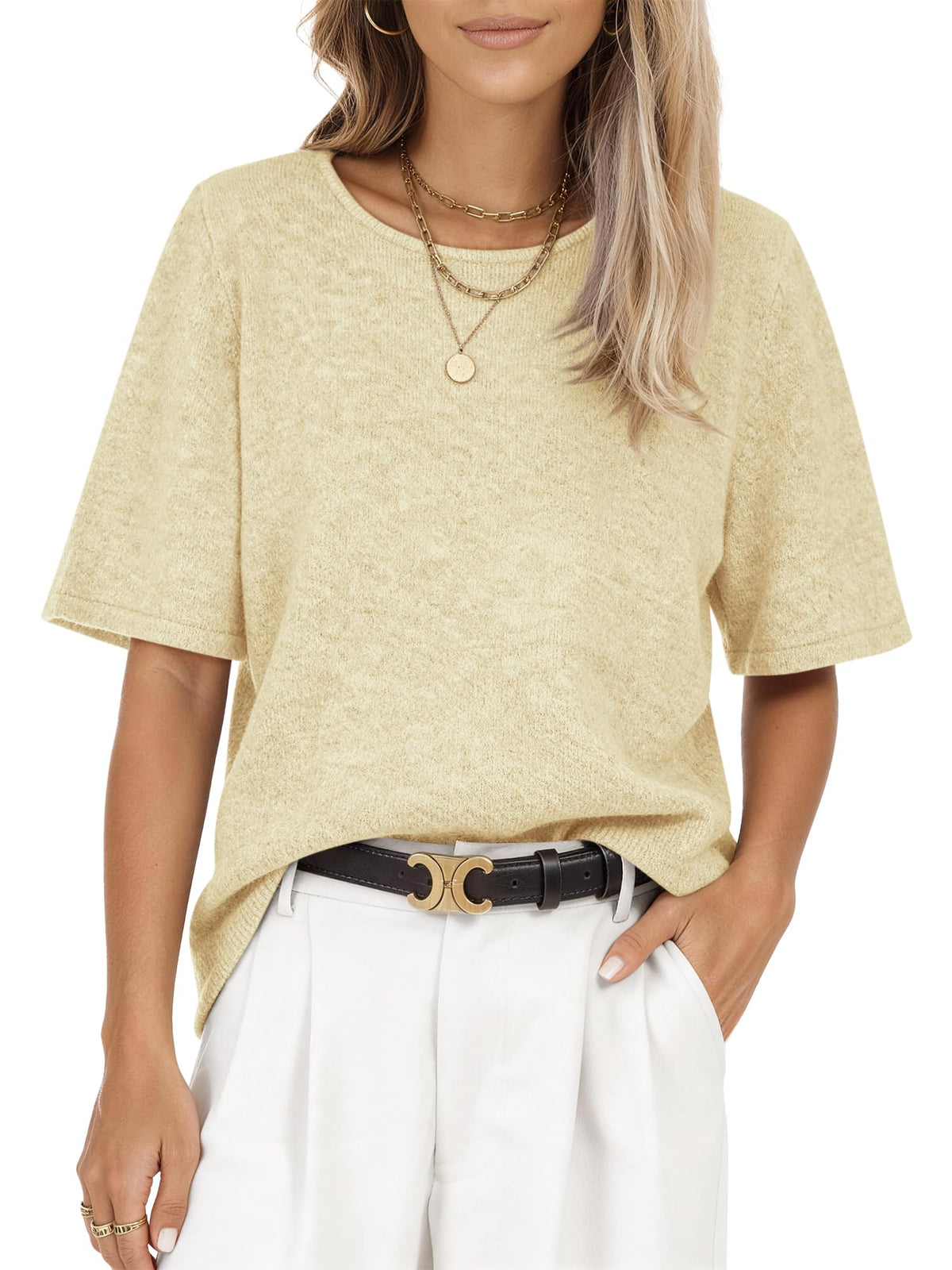 Short Sleeve Sweater