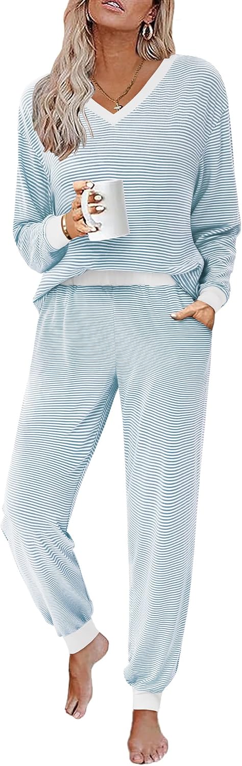 Striped Pajama Set