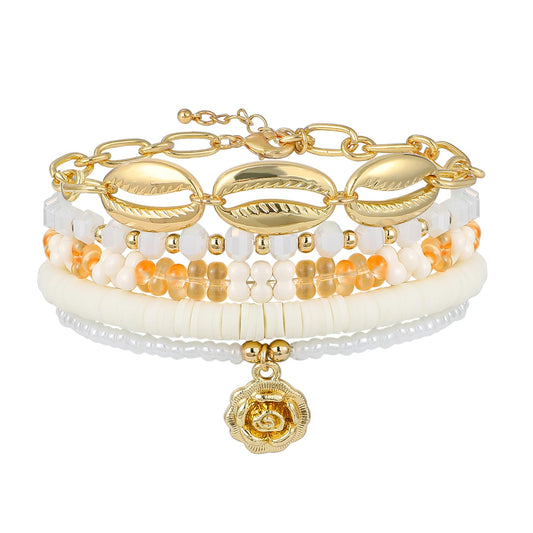 Stackable Shell Bracelet