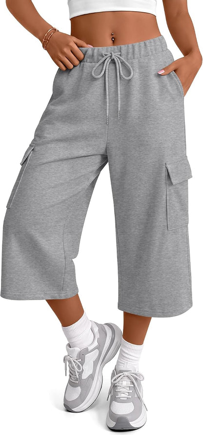 Cargo Capri Pants