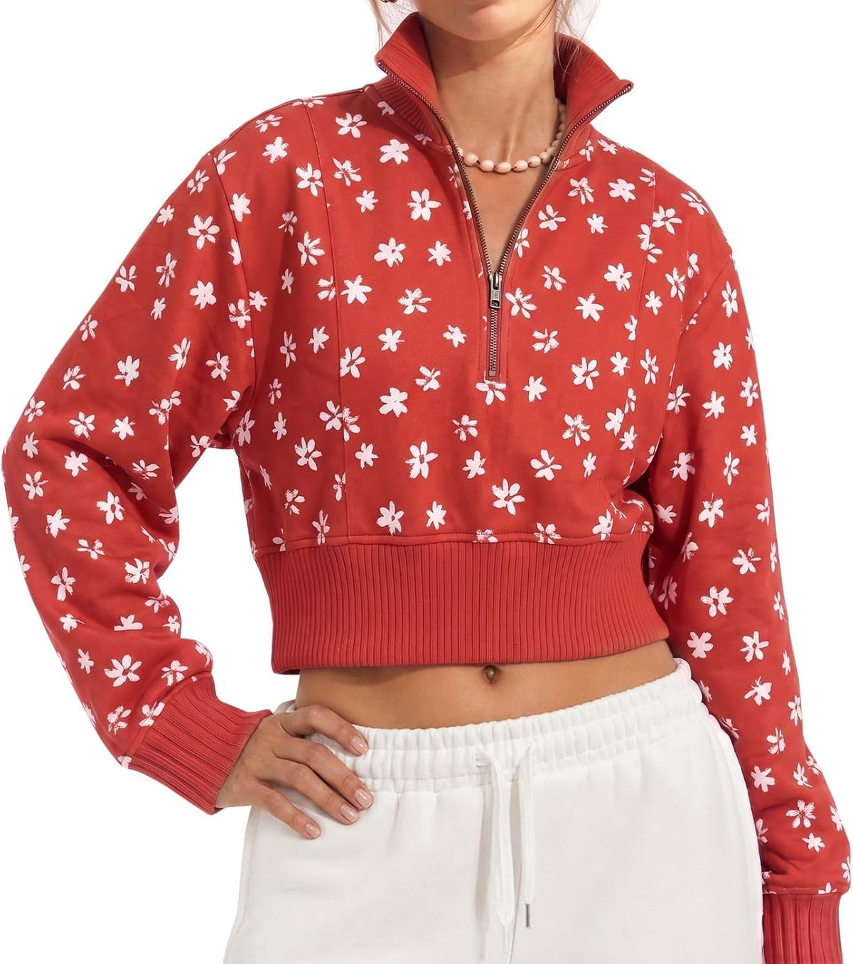 Half Zip Sweatshirt