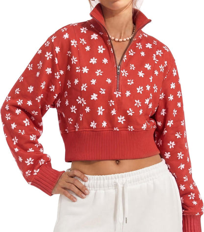 Half Zip Sweatshirt