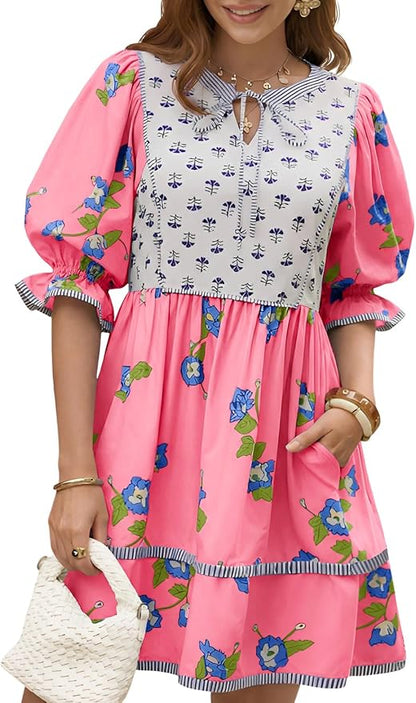 Floral Mini Dress