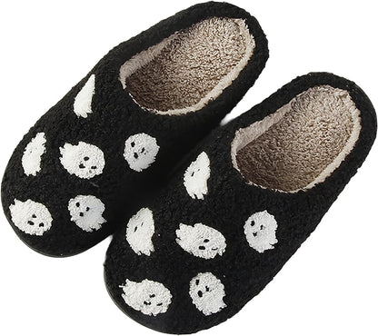 Pumpkin Plush Slippers