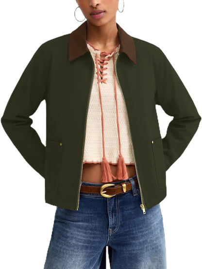 Cropped Barn Jacket