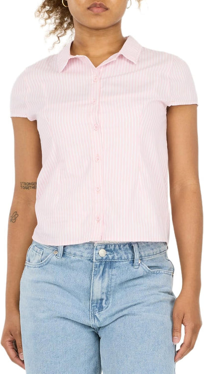 Poplin Button Down Shirt