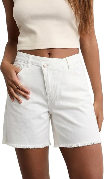 High Waisted Jean Shorts