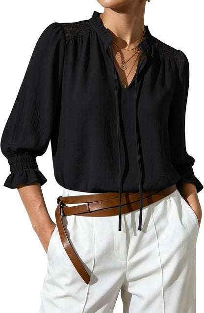 White Peasant Top