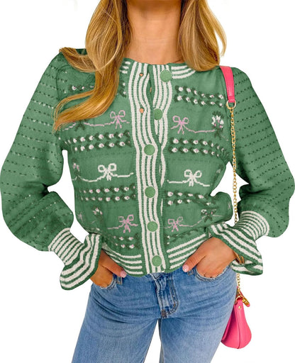 Cute Bow Cardigan