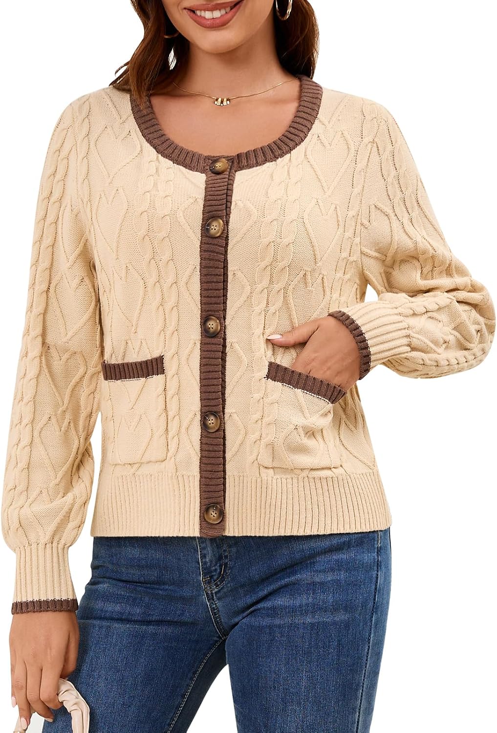 Cable Knit Cardigan