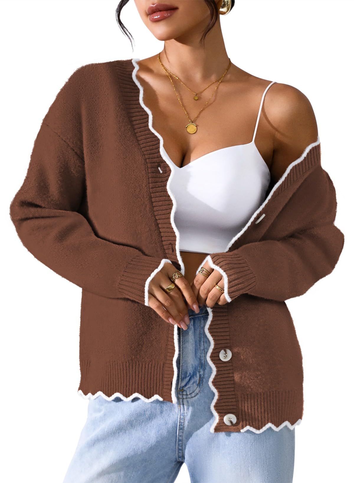 Button Down Cardigan