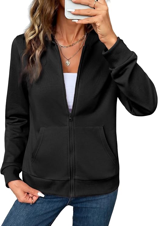 Lightweight Zip Hoodie