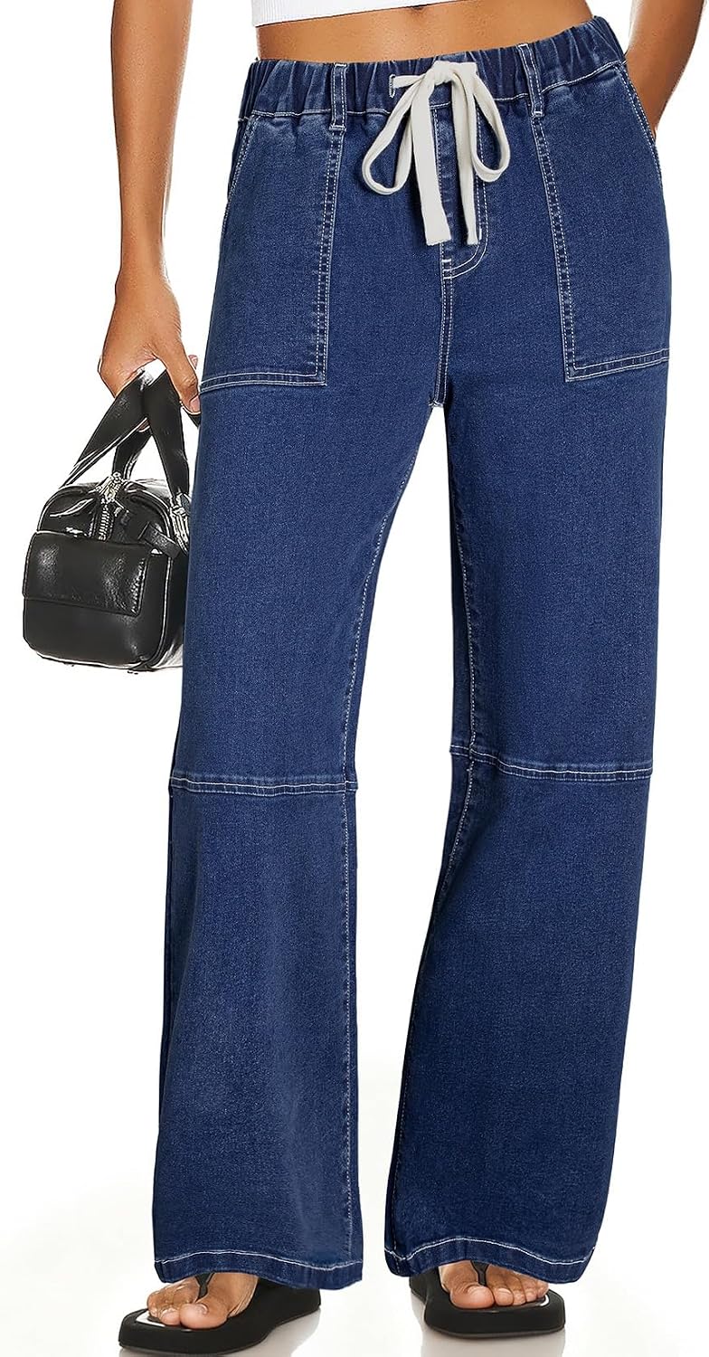 Drawstring Jeans