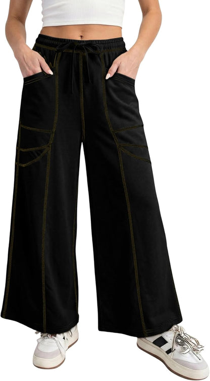 Wide Leg Sweatpants