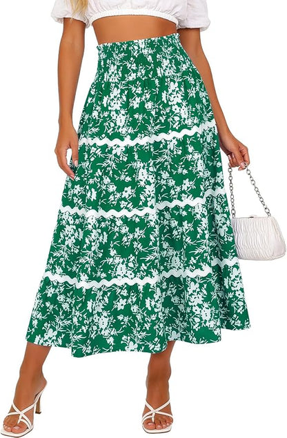 Tiered Maxi Skirts
