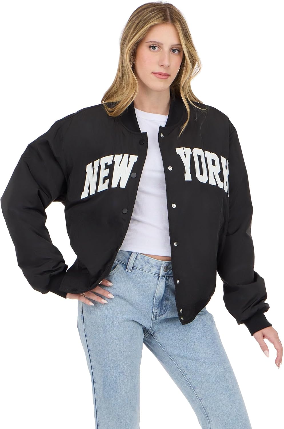 Nylon Bomber Jacket