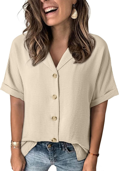 Dressy Button Blouse