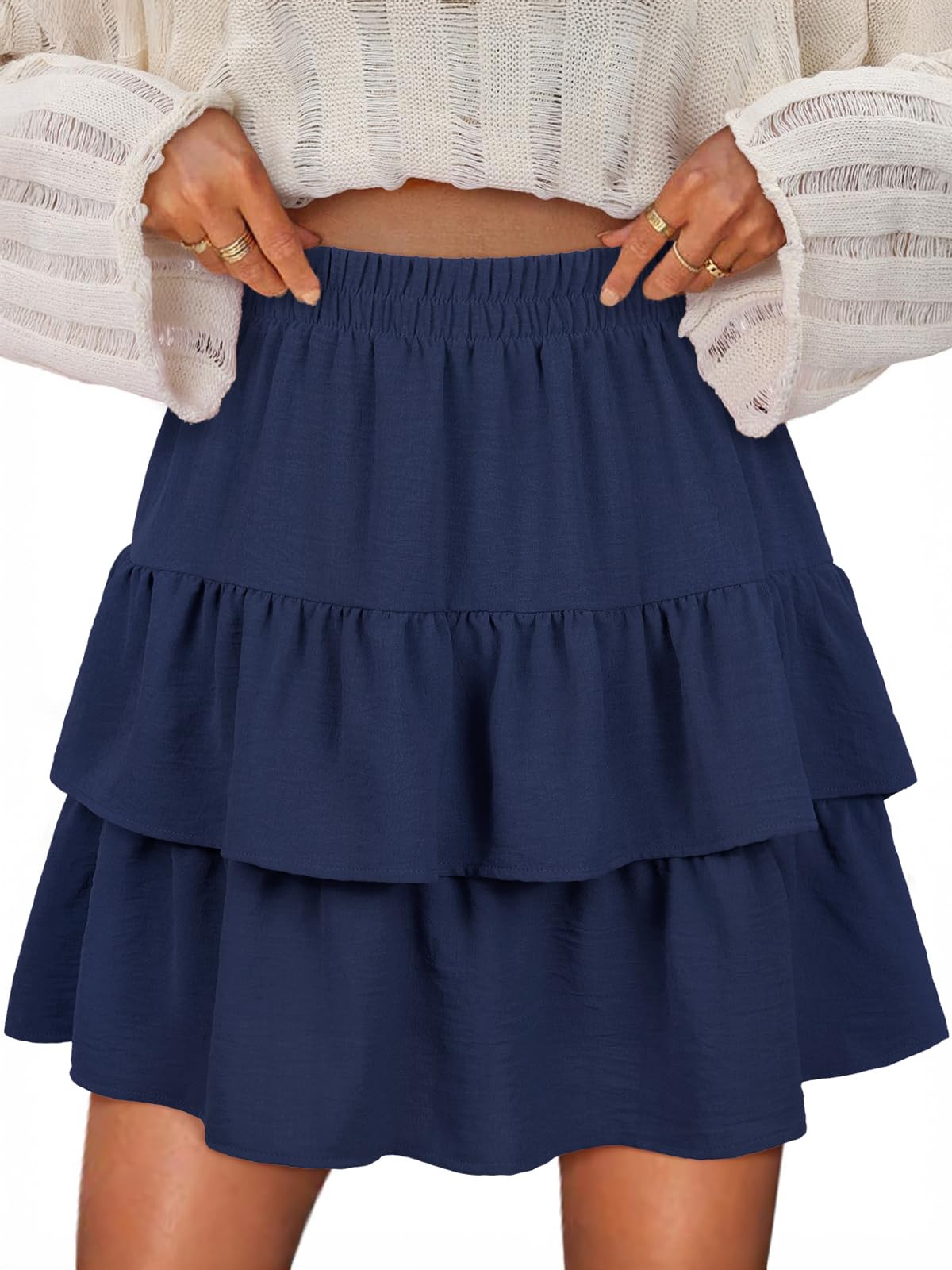 Boho Ruffle Skirt