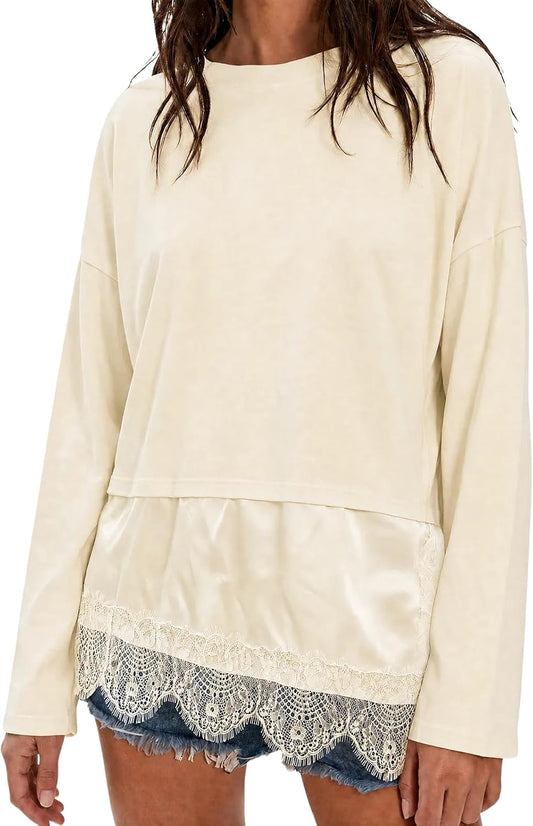 Lace Trim Tunic