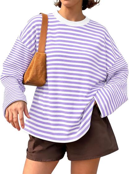 Striped Long Sleeve T-Shirt