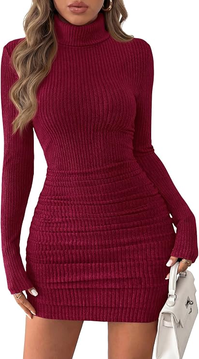 Long Sleeve Sweater Dress