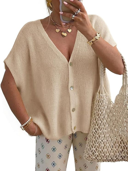 Short Sleeve Summer Cardigan