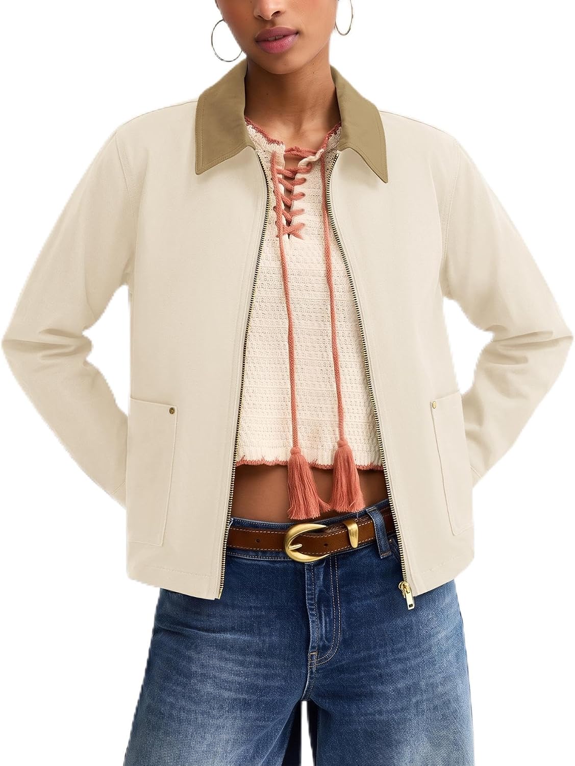 Cropped Barn Jacket