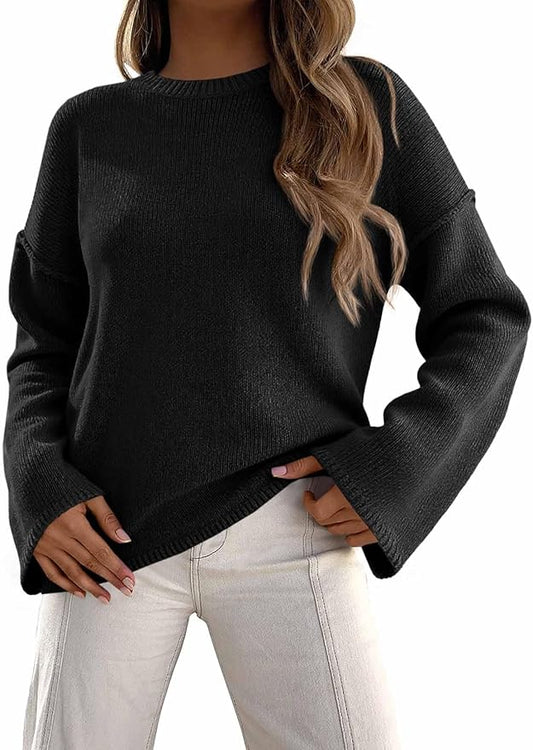 Oversized Crew Neck Sweater