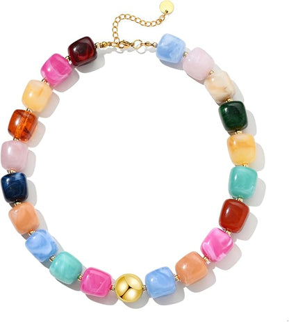 Chunky Beaded Necklace