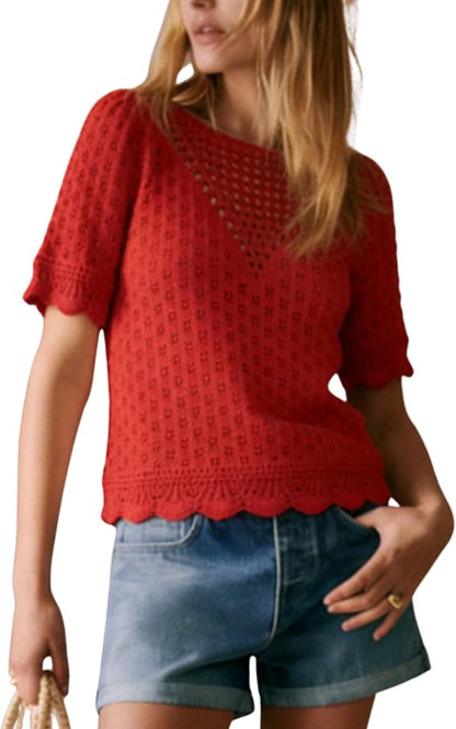Cotton Puff Short Sleeve