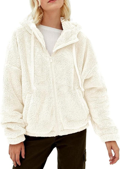 Fuzzy Sherpa Jacket