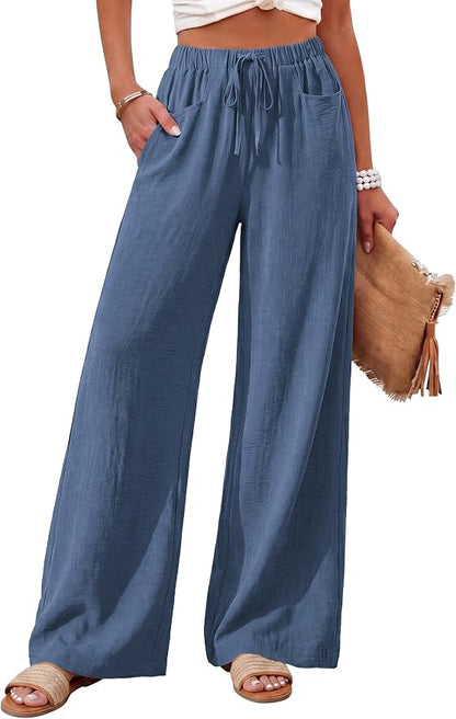 Wide Leg Palazzo Pants