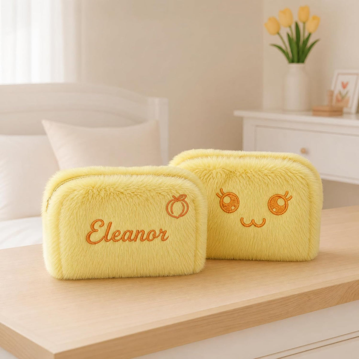 Custom Plush Makeup Bag