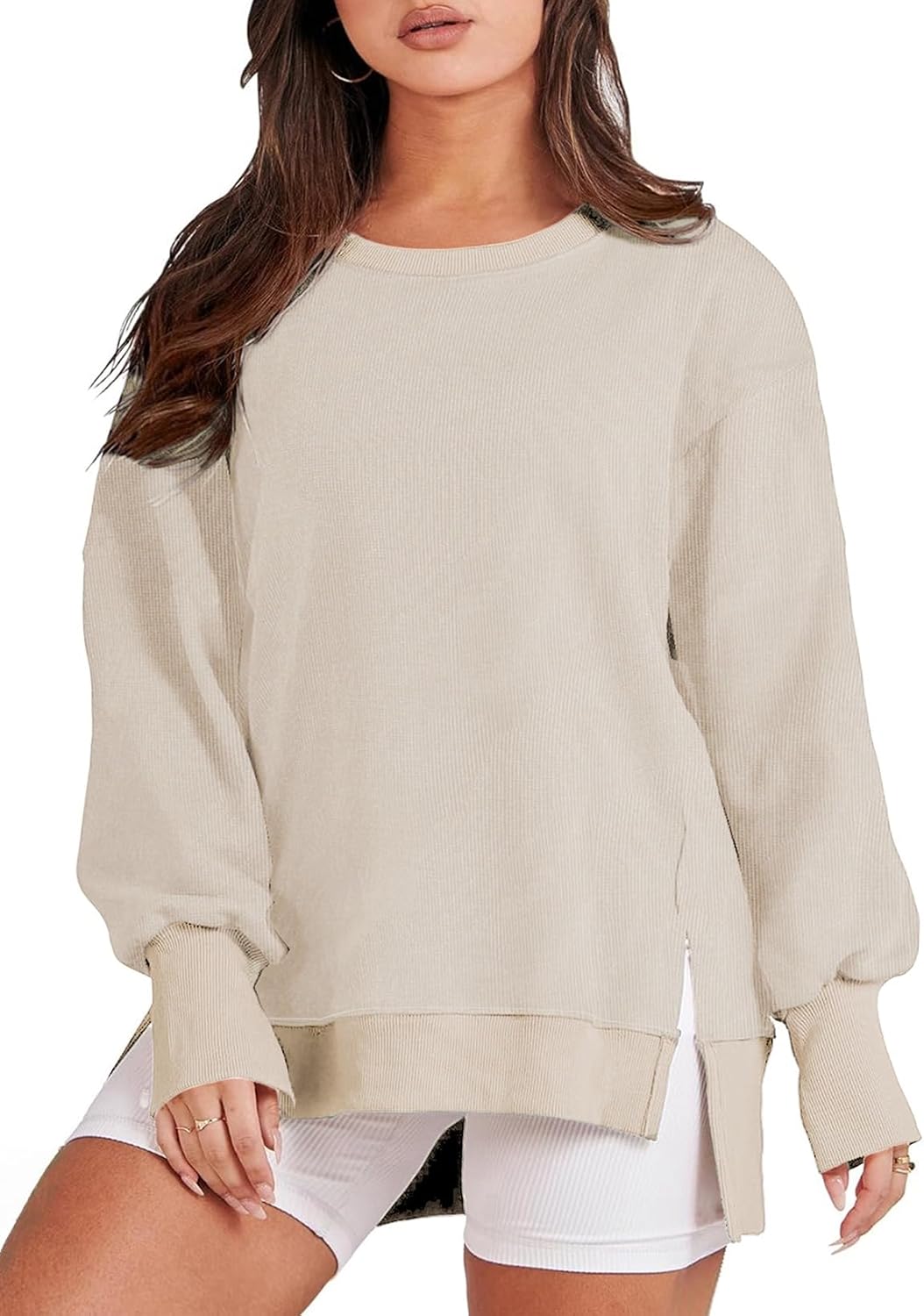 Oversized Crew Sweatshirt