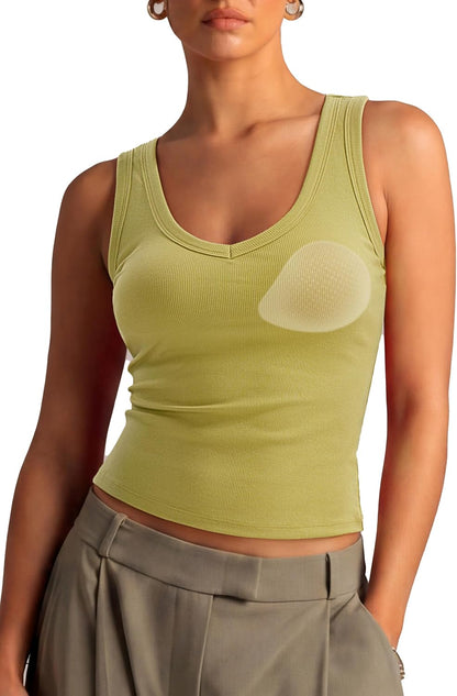 Cotton Ribbed Tank