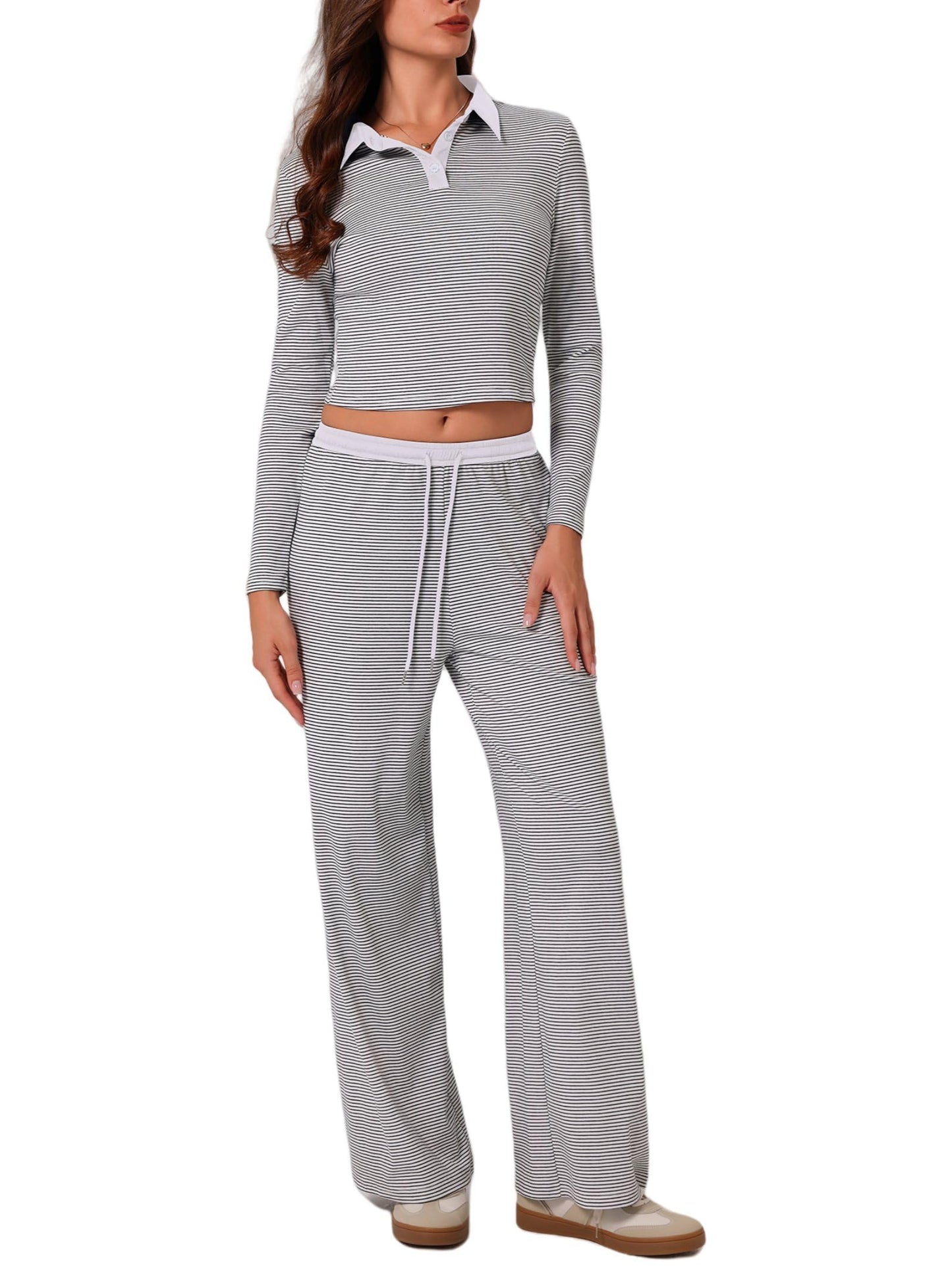Cotton Striped Set