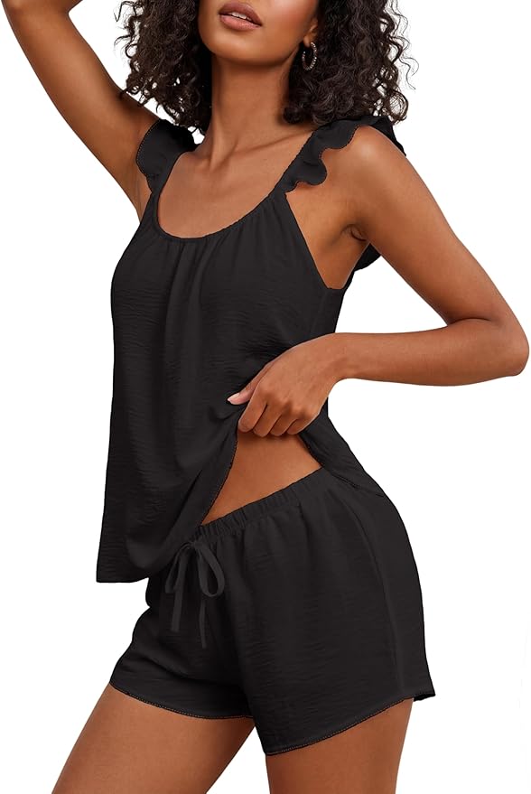 Ruffle Pajama Set