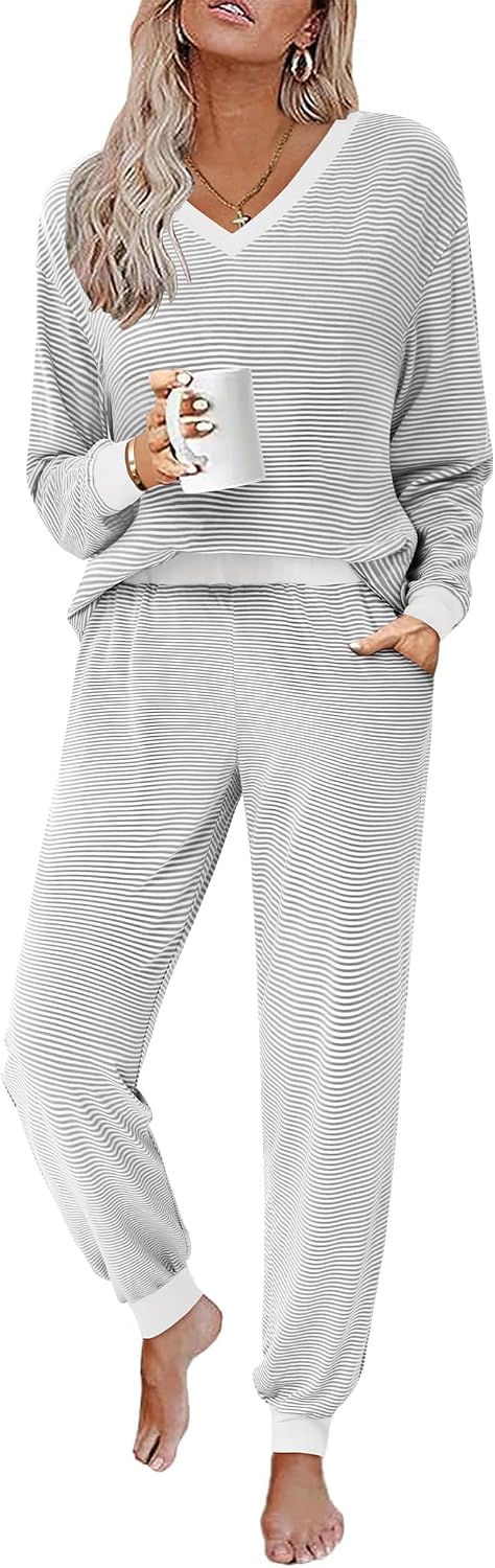 Striped Pajama Set