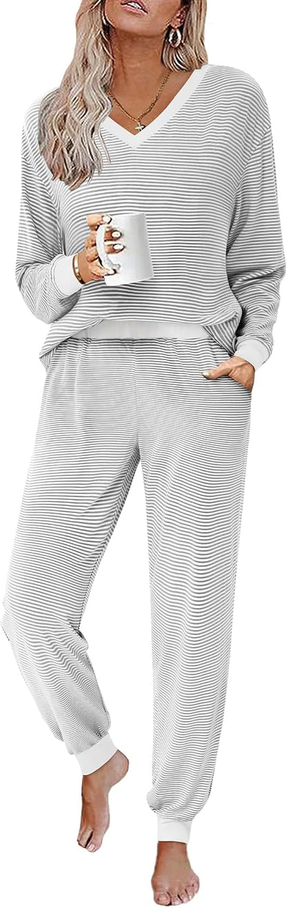Striped Pajama Set