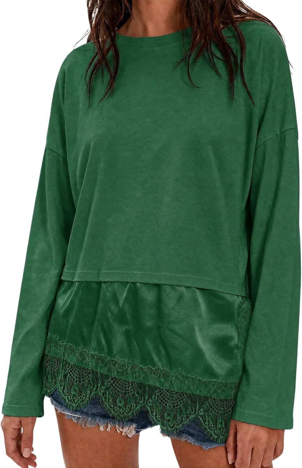 Lace Trim Tunic